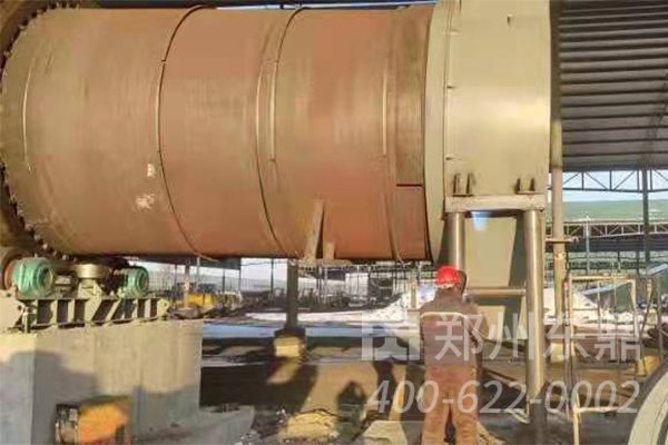 山西煤泥烘干機(jī)安裝現(xiàn)場實拍